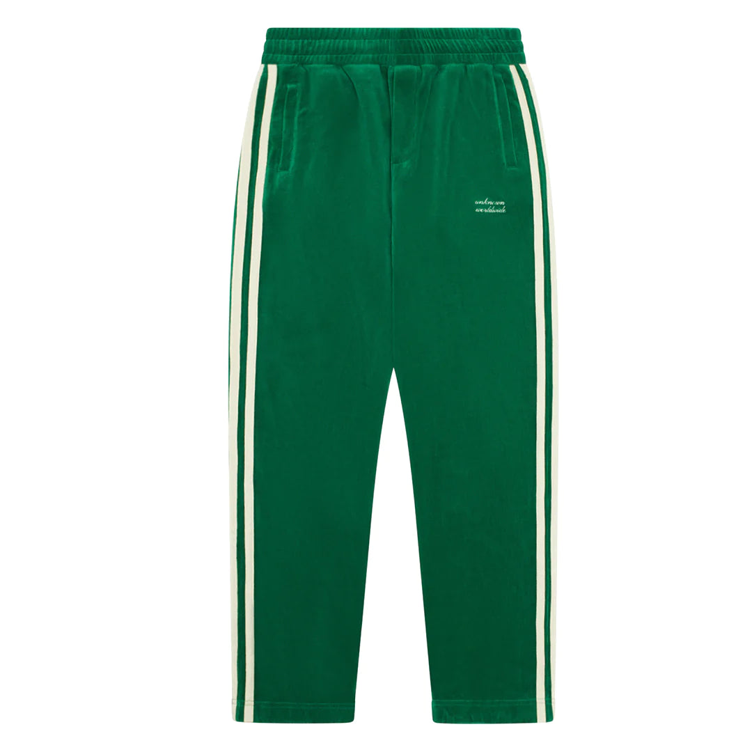 Velour Track Pants Green unknown